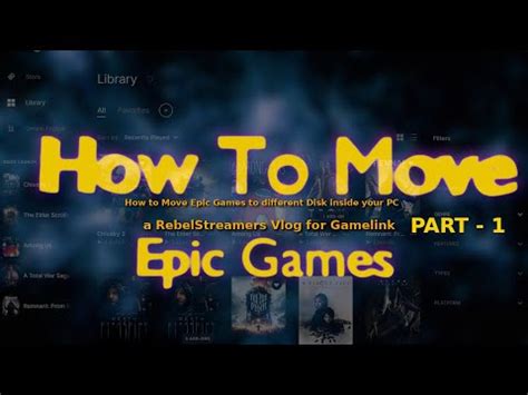How to move installed games without re.